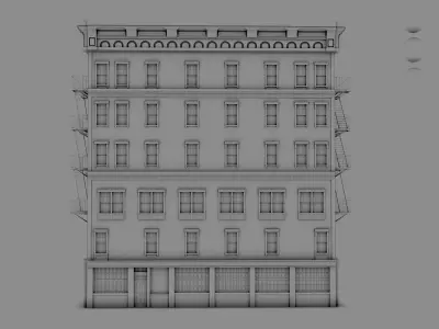 building Low-poly 3D model 26