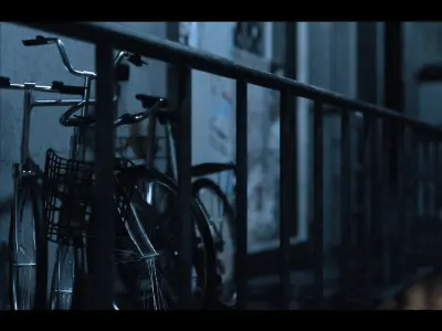 Cyberpunk Abandoned Street 3D model