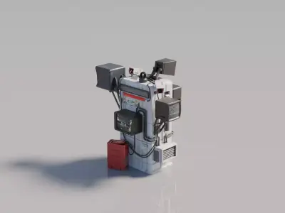 Cyberpunk Props 8 3D model