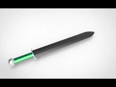 Sword type H 3D model
