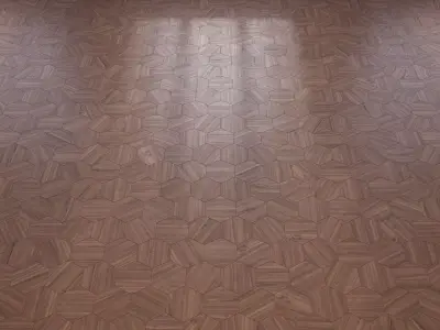 Parquet - Laminate - Wooden floor 2 in 1 Low-poly 3D model 212