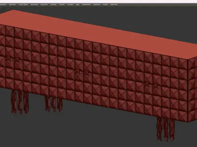 Il Pezzo Mancante IL PEZZO 10 CREDENZA Low-poly 3D model