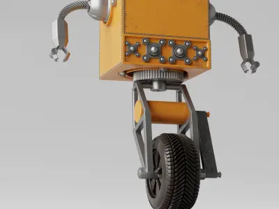 Robot V3 3D model