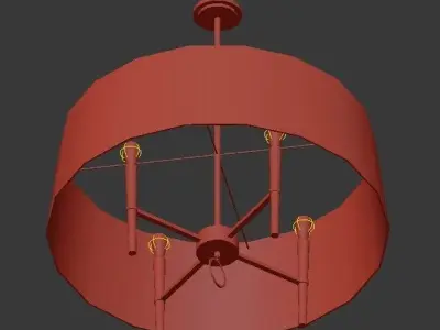 Ventana Pendant 3D model