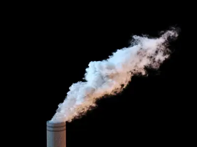 Chimney Smoke VDB 20s sequence 3D model