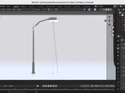 Street Light  3D model purchase