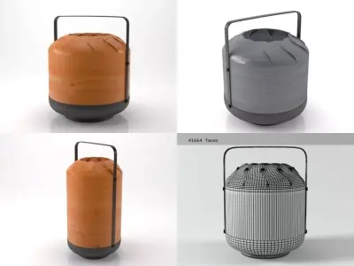 Chou sakura lamp 3D model