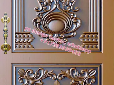 cnc doors design 20025 3D model