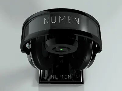 Touch Screen Headphones Concept  3D model