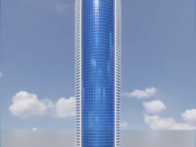 Parametric Building 1b5 3D model