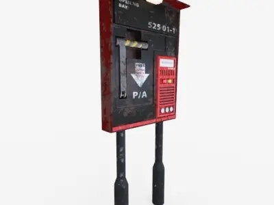 Control Panel 3D model