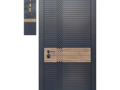 Door Credo 4 3D model