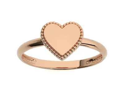 5 ight wt Plain Gold ring 3dm stl ply glb render details 3D Model Pack