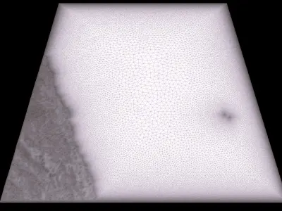 NEOM city topography Saudi Arabia - tile n26 e34 3D model