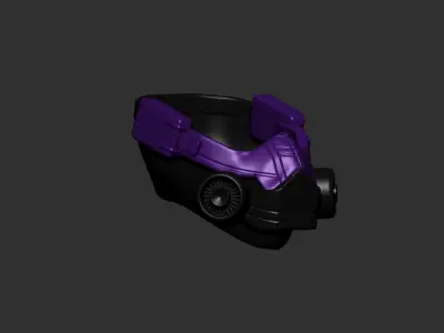 Gas mask helmet 3d model scifi sculpt 3D model purchase