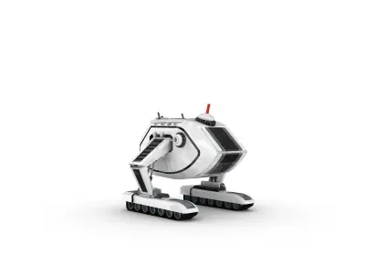 Funny Robot Character 3D model