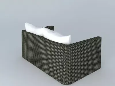 Exterior Love Seat 3D model