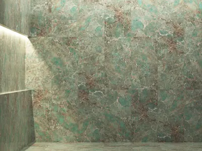 Porcelain tile Etoile Illusion Etoile de rex 3D model