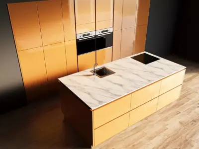 119-Kitchen11 glossy 10 3D model