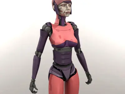 2ndGen 2 Rigged 3D model