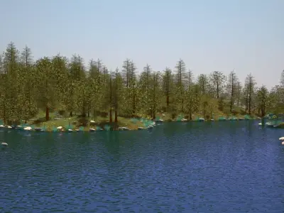 Landscape Model 04 3D model