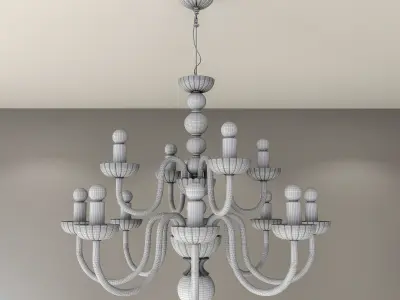 Evoque Chandelier from Italamp 3D model