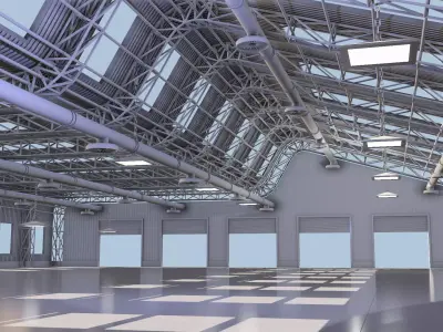 Warehouse 2020 02 3D model