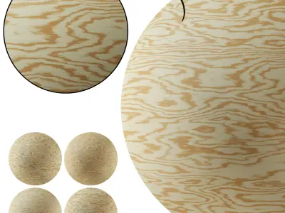 Pine Plywood - Seamless Texture