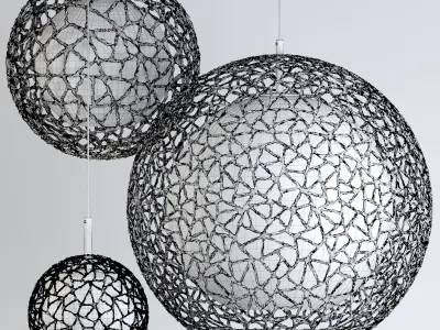 C-U C-ME Pendant Lights 3D model