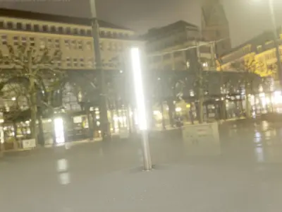 Low-Poly Basic Light Column 28 - Street Light Set-9 Low-poly 3D model