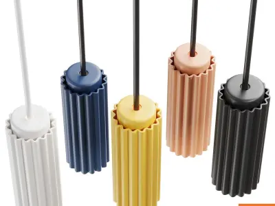 Hanging LED Bedside Lamp 3D model