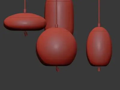 Brokis Knot Lamp 3D model