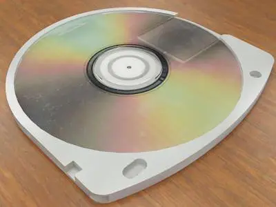 Universal Media Disc 3D model