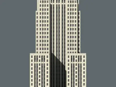Chicago Board of Trade 3D print model