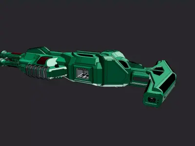 ARN-02 Sci-fi Battlecruiser 3D print model