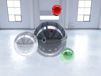 HDRI - Industrial Warehouse Interior 12 Texture