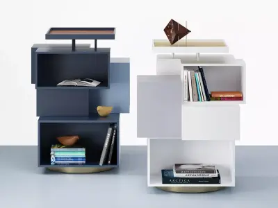 Stack Multifaceted Tower 3D model