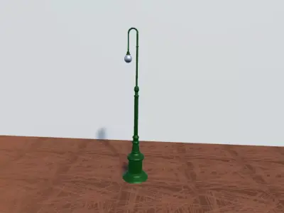 street light  Free low-poly 3D model purchase