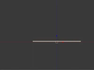 protractor door handle Low-poly 3D model