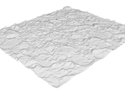 Cobblestone Path 3D model