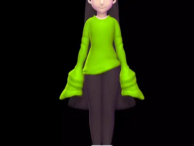 Kuki Sanban - Codename kids next door 3D print model