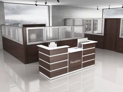 reception room co411 a01 3D model