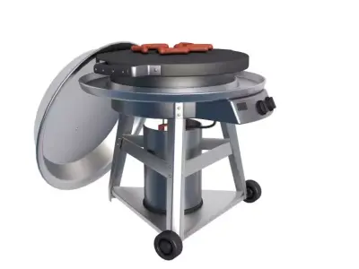 Professional Grill Cart 3D model