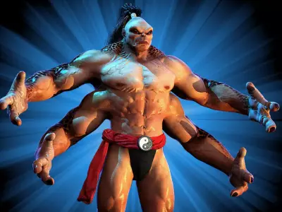 GORO FAN REMAKE 3D model