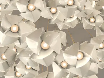 BLOOM LARGE CIRCLE 100 3D model
