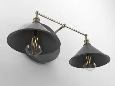 AXES Wall Lamp 3 3D model