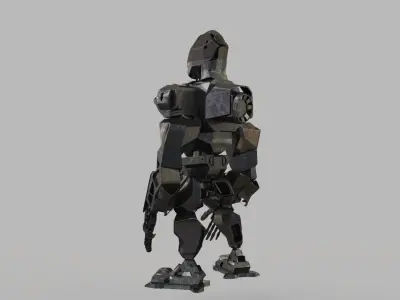 mech robot transform  3D model