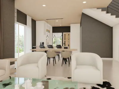Superlink Terrace Living 3D model