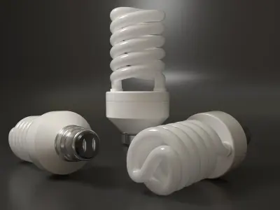 Bulb Energy Saver 3D model