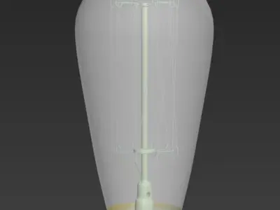 Vintage antique bulbs 3D model